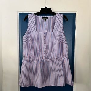 Lane Bryant stripped top